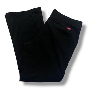 Dickies Women Pants Black Fit‎ Boot Cut 18 R